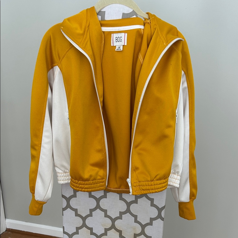 BDG Yellow and White jacket